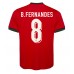 Maillot de foot le Portugal Bruno Fernandes #8 Domicile vêtements Europe 2024 Manches Courtes